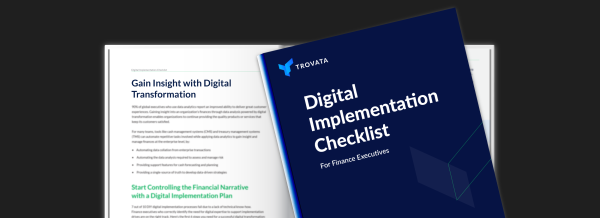 Digital Implementation Checklist for Finance Executives