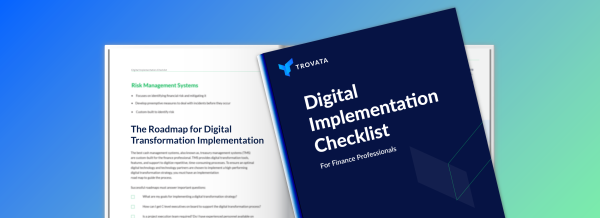 Digital Implementation Checklist for Finance Professionals