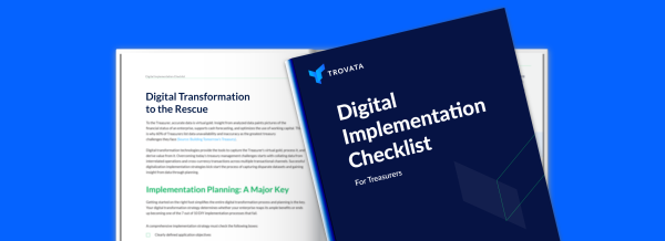 Digital Implementation Checklist for Treasurers