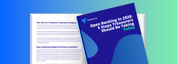 Open Banking: 5 Steps Treasurers Should Be Taking Today