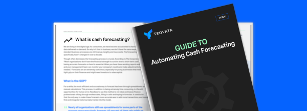 guide to automating cash forecasting