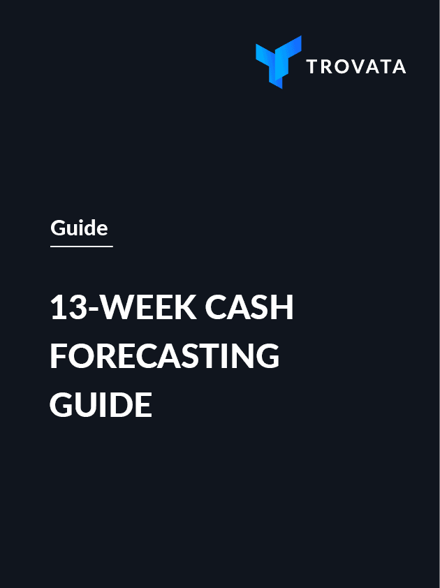 13 week cash forecasting guide cover