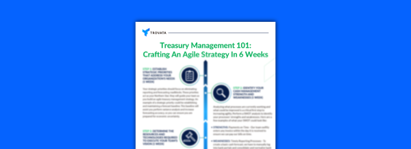 Treasury Management 101: Crafting An Agile Strategy In 6 Weeks