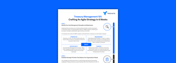treasury management 101: crafting an agile strategy in 6 weeks